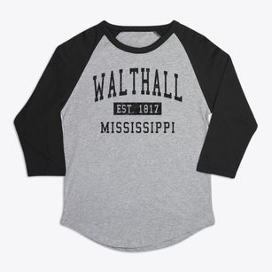 Walthall Mississippi Classic Established Premium Baseball Tee