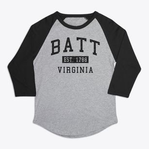 Batt Virginia Classic Established Premium Baseball Tee