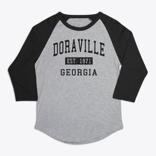 Doraville Georgia Classic Established Premium Baseball Tee