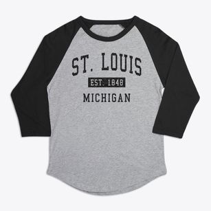 St. Louis Michigan Classic Established Premium Baseball Tee