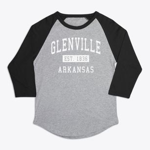 Glenville Arkansas Classic Established Premium Baseball Tee