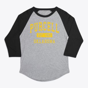 Purcell Oklahoma Classic Established Premium Baseball Tee