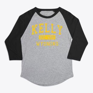 Kelly Wyoming Classic Established Premium Baseball Tee