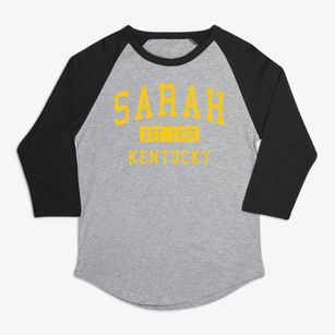 Sarah Kentucky Classic Established Premium Baseball Tee