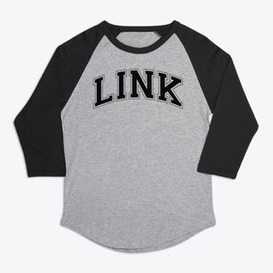 Link Academy Varsity Arch Premium Baseball Tee