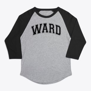 Ward Elementary School Varsity Arch Premium Baseball Tee