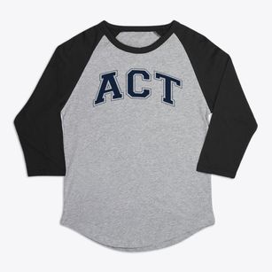 Act Academy Varsity Arch Premium Baseball Tee