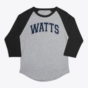 Watts Christian School Varsity Arch Premium Baseball Tee