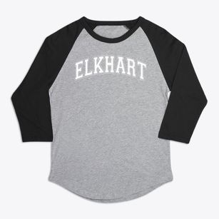 Elkhart Middle School Varsity Arch Premium Baseball Tee