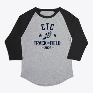 Career & Technology Center Track and Field Premium Baseball Tee
