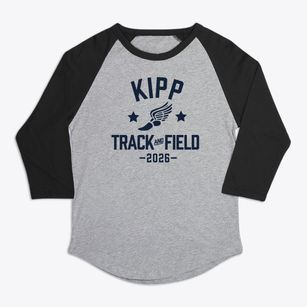 Kipp Austin Collegiate Track and Field Premium Baseball Tee