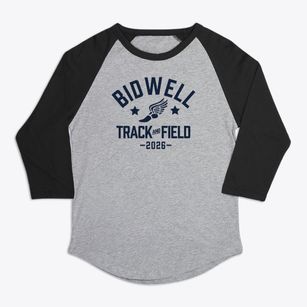 Bidwell Elementary School Track and Field Premium Baseball Tee
