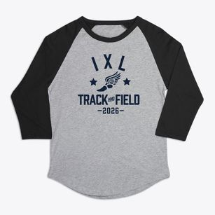 I X L Elementary School Track and Field Premium Baseball Tee