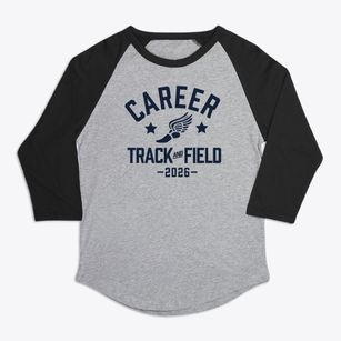 Career & Technical Center Track and Field Premium Baseball Tee