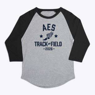 Academy Of Environmental Science Track and Field Premium Baseball Tee