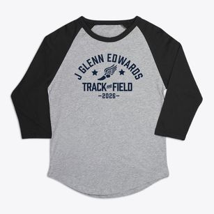 J Glenn Edwards Elementary School Track and Field Premium Baseball Tee