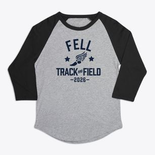Fell Elementary School Track and Field Premium Baseball Tee