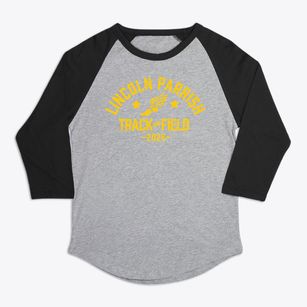 Lincoln Parrish Secondary Alternative Track and Field Premium Baseball Tee