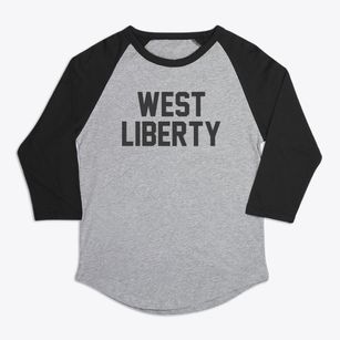 West Liberty Ohio Classic Block Premium Baseball Tee