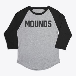 Mounds Illinois Classic Block Premium Baseball Tee