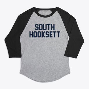 South Hooksett New Hampshire Classic Block Premium Baseball Tee
