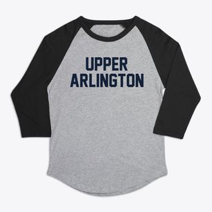 Upper Arlington Ohio Classic Block Premium Baseball Tee