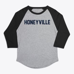 Honeyville Utah Classic Block Premium Baseball Tee