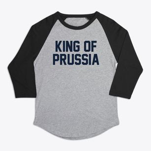 King Of Prussia Pennsylvania Classic Block Premium Baseball Tee