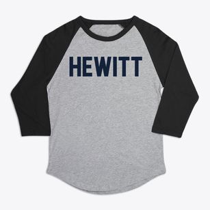 Hewitt Texas Classic Block Premium Baseball Tee
