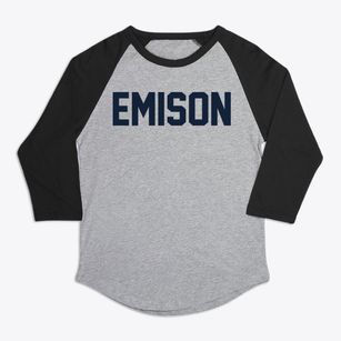 Emison Indiana Classic Block Premium Baseball Tee