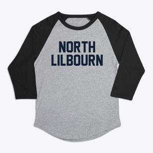 North Lilbourn Missouri Classic Block Premium Baseball Tee