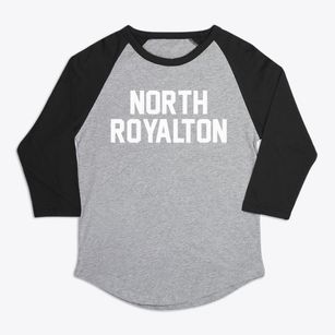 North Royalton Ohio Classic Block Premium Baseball Tee