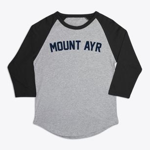 Mount Ayr Indiana Classic Curve Premium Baseball Tee