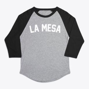 La Mesa California Classic Curve Premium Baseball Tee