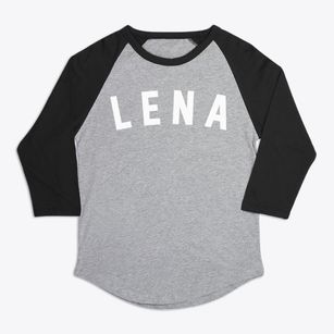 Lena Mississippi Classic Curve Premium Baseball Tee