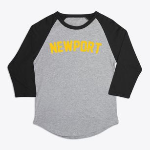 Newport Maine Classic Curve Premium Baseball Tee