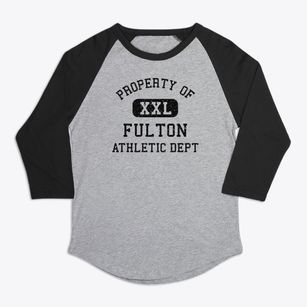 Fulton Missouri Athletic Dept Premium Baseball Tee