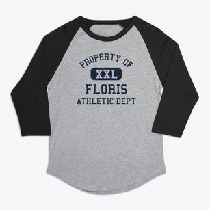 Floris Iowa Athletic Dept Premium Baseball Tee