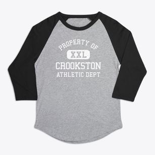 Crookston Minnesota Athletic Dept Premium Baseball Tee