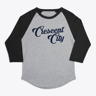 Crescent City California Vintage Team Premium Baseball Tee