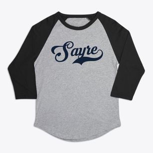 Sayre Oklahoma Vintage Team Premium Baseball Tee