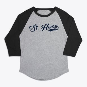 St. Henry Ohio Vintage Team Premium Baseball Tee