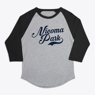 Nicoma Park Oklahoma Vintage Team Premium Baseball Tee