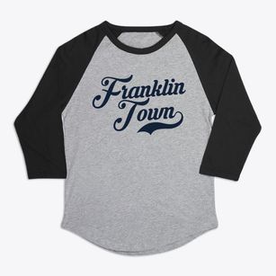 Franklin Town Massachusetts Vintage Team Premium Baseball Tee