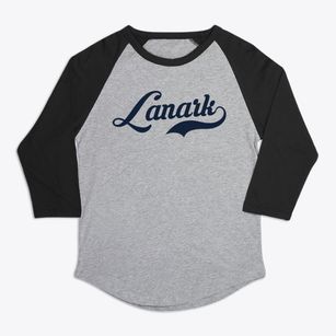Lanark Wisconsin Vintage Team Premium Baseball Tee