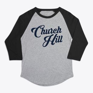 Church Hill Pennsylvania Vintage Team Premium Baseball Tee