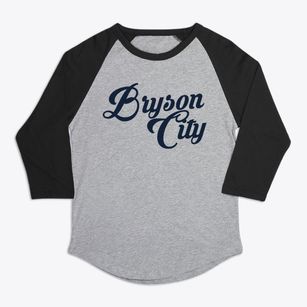 Bryson City North Carolina Vintage Team Premium Baseball Tee