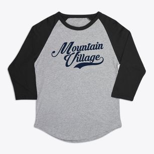 Mountain Village Colorado Vintage Team Premium Baseball Tee