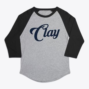 Clay California Vintage Team Premium Baseball Tee