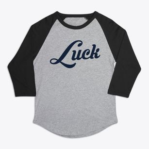Luck Wisconsin Vintage Team Premium Baseball Tee